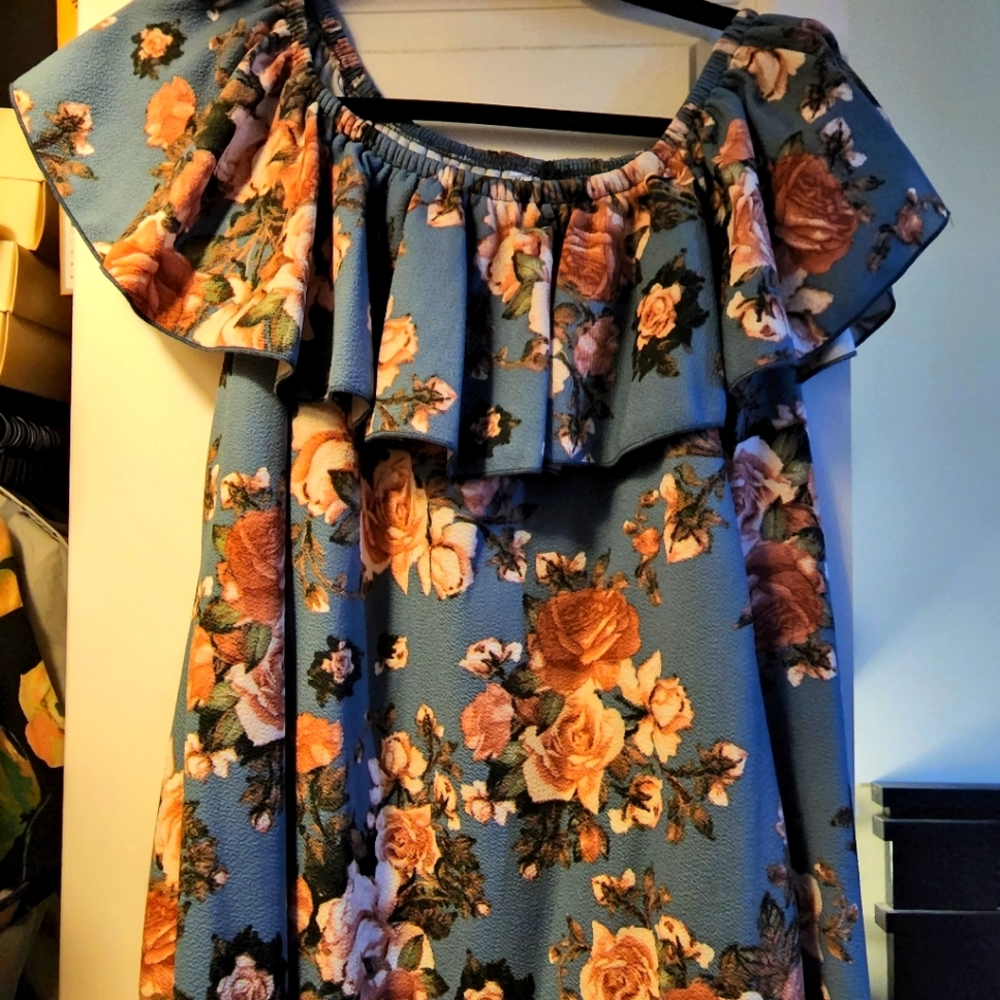 Piphany Palms Dress - XL